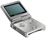 Platinum Gameboy Advance SP System